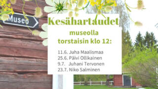 mainos kesähartaudet museolla